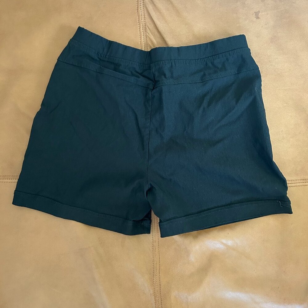 Black Denim Stretchy Shorts